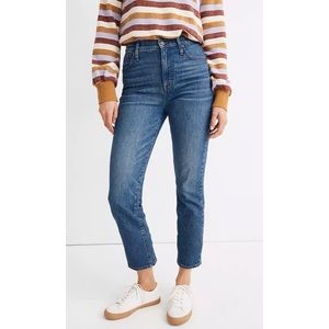 Madewell Classic Straight Highrise Coldbrook Jeans